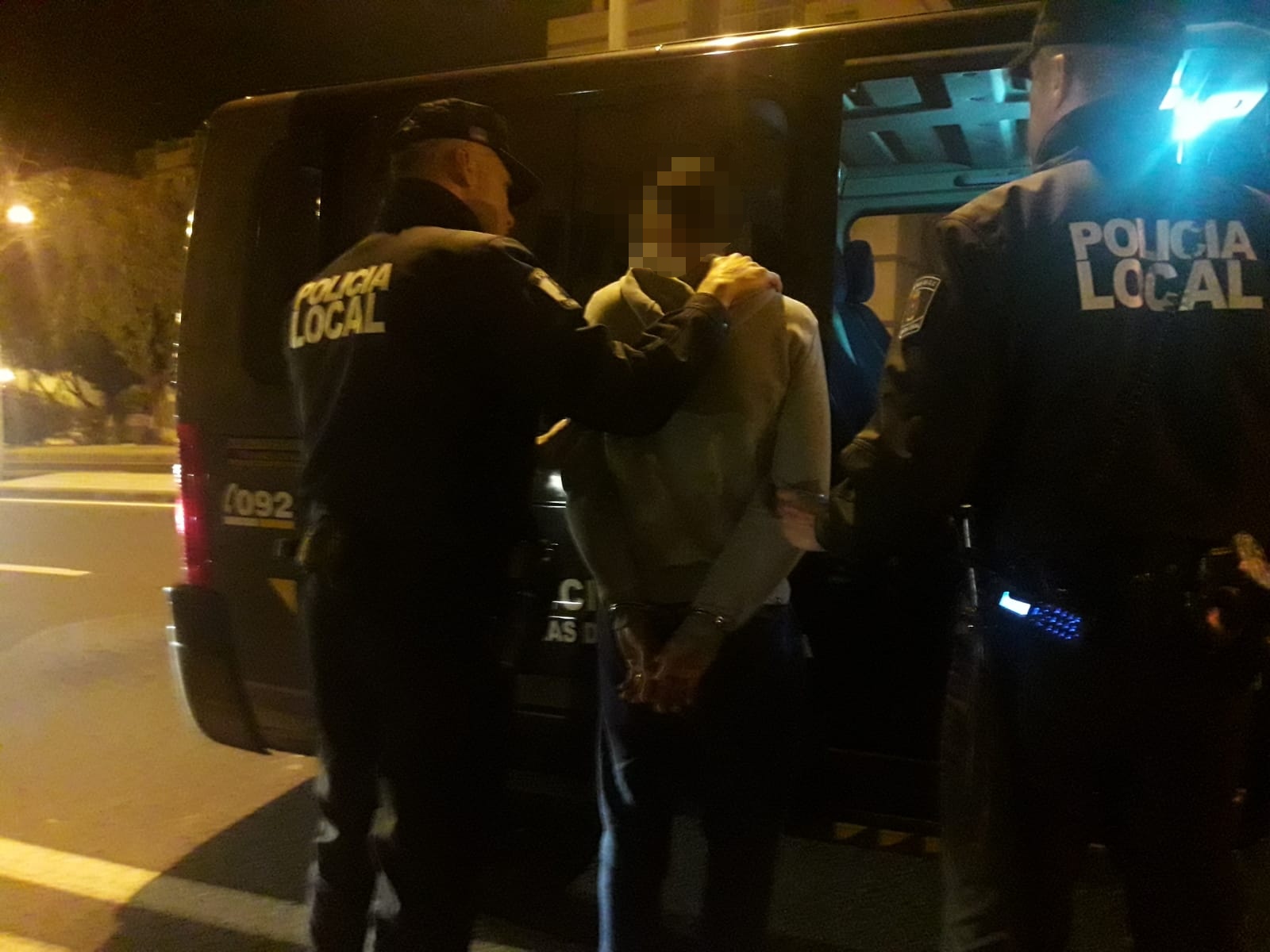 detenido por el GOIA-UE de la Policía Local