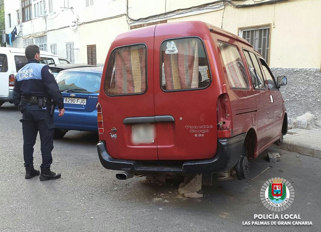 Vehículo sustraido