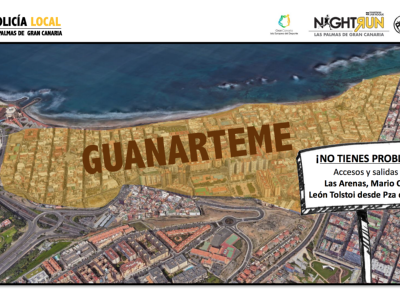 Indicaciones para Guanarteme LPA Night Run 17