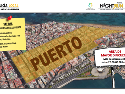 Indicaciones para el Puerto LPA Night Run 17
